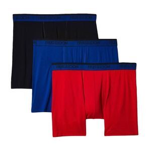 Fruit of the Loom Men's 3-Pack Premium Cool Blend Boxer Brief Men’s